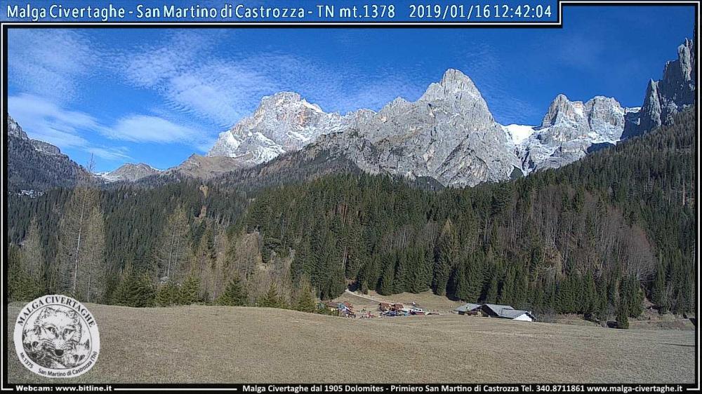 Webcam San Martino di Castrozza